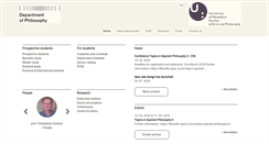 Desktop Screenshot of filosofie.upce.cz
