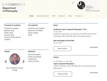Tablet Screenshot of filosofie.upce.cz