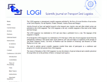 Tablet Screenshot of logi.upce.cz
